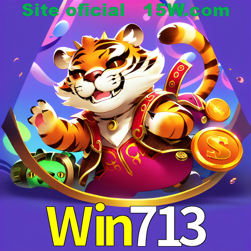 Imagem promocional da Win713 mostrando a plataforma e suas vantagens